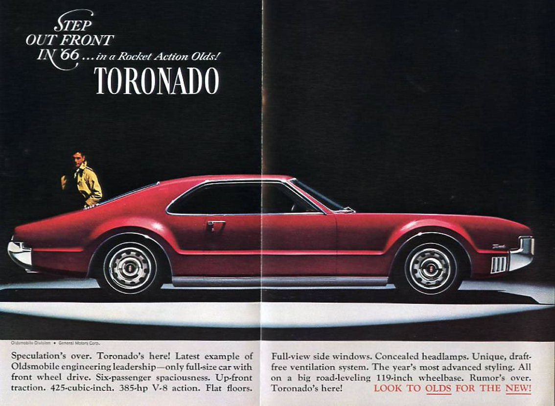 1966 Oldsmobile Tornado Foldout Page 5